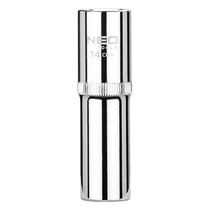 Dugókulcs Neo 14mm 1/2" hosszú 6 oldalú 08-053