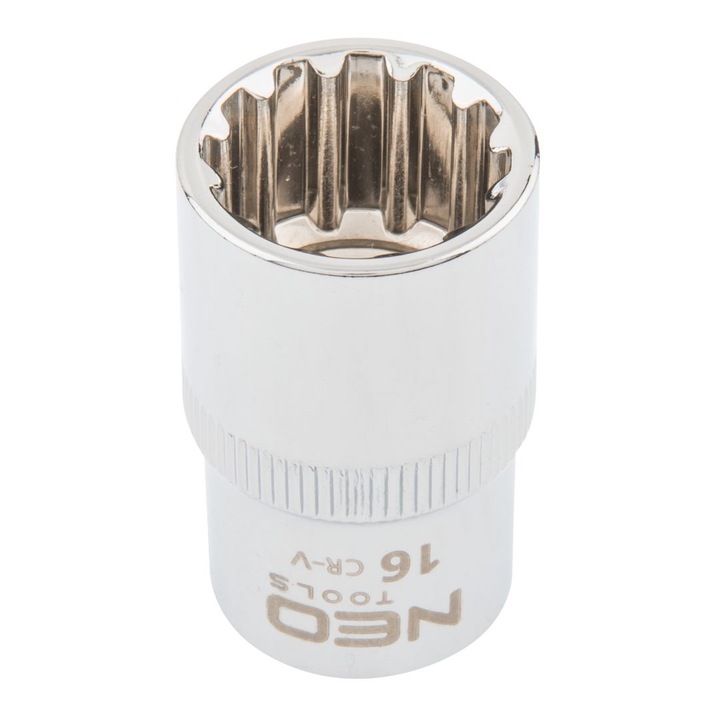 Dugókulcs Neo 16mm 1/2" 12 oldalú 08-588