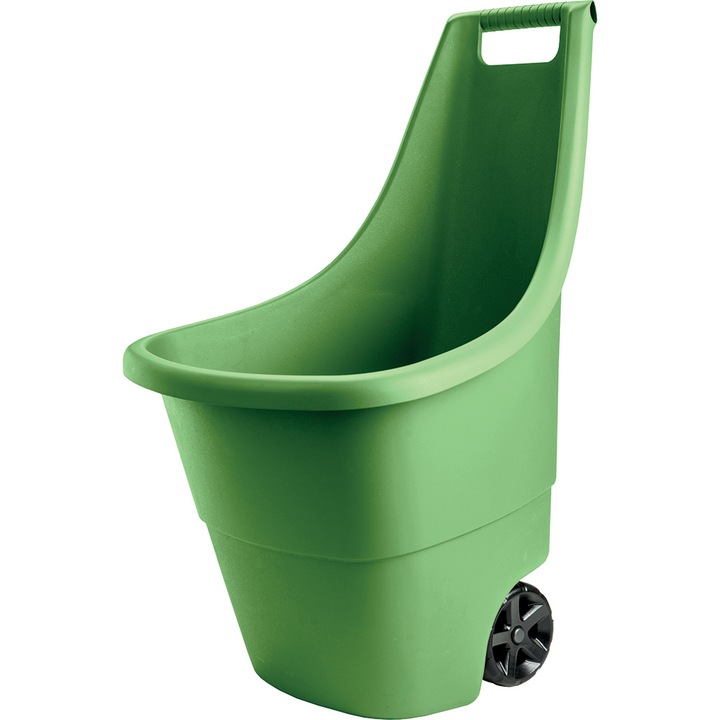 Carucior de gradina, 50L, 51x56x84 cm, verde, Keter® Easy Go