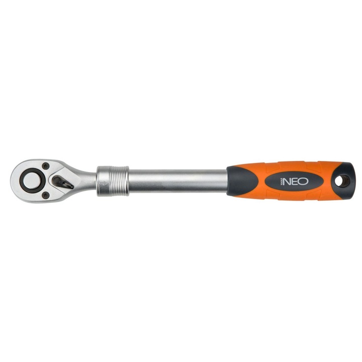 Racsnis kulcs 1/2", teleszkópos 305-445mm, DIN3122