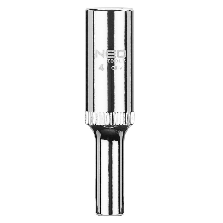 Dugókulcs Neo 4mm 1/4" hosszú 6 oldalú 08-235