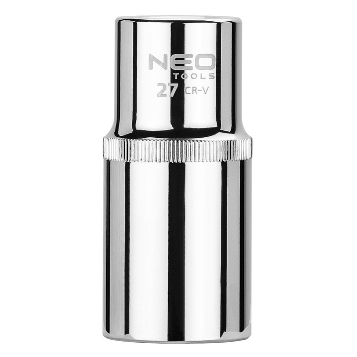 Dugókulcs 27mm, 1/2", hosszú, 6 pontos, SUPERLOCK