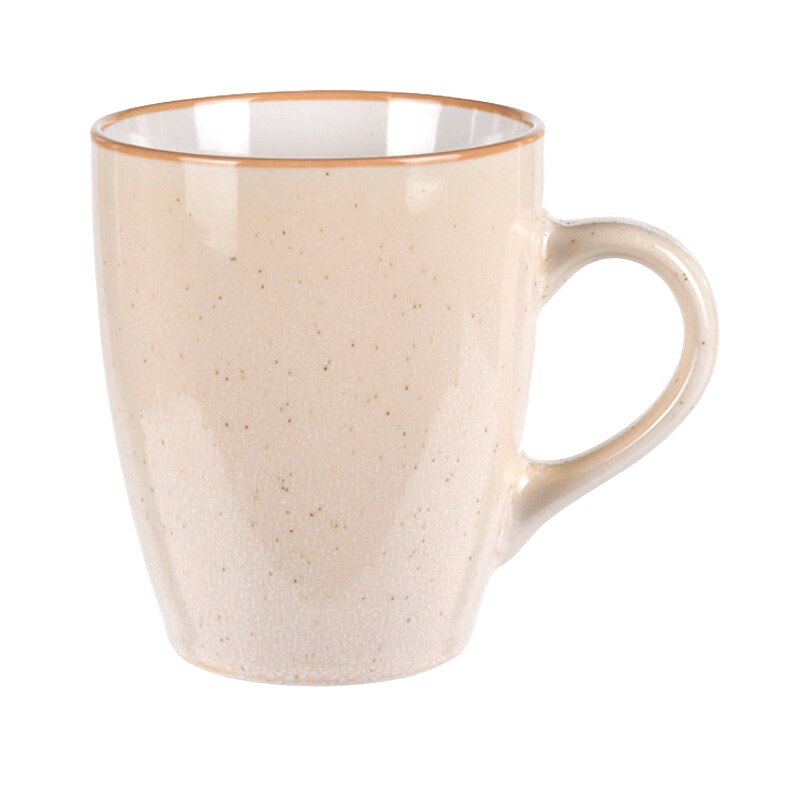 Cana portelan bej 340 ml Diametru 8.5 cm Inaltime 10 cm