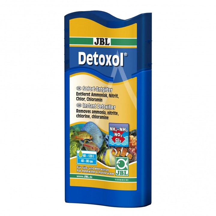 Solutie detoxifiere apa acvariu JBL Detoxol 100 ml