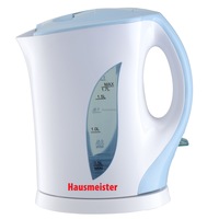 Fierbator, Hausmeister, HM 6412, 2000 W, 1.7 L, filtru de purificare a apei, Alb/Albastru