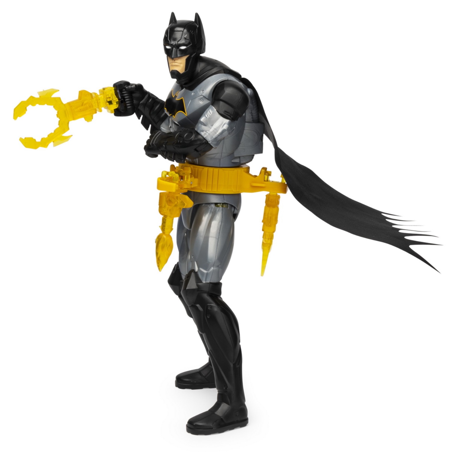 Figurina interactiva Batman - The Caped Crusader, cu 3 accesorii