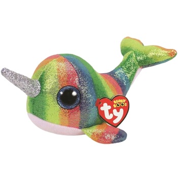 Jucarie de plus TY - Beanie Boos, Narvalul Nori, 15 cm Jucarie de plus TY - Beanie Boos, Narvalul Nori, 15 cm
