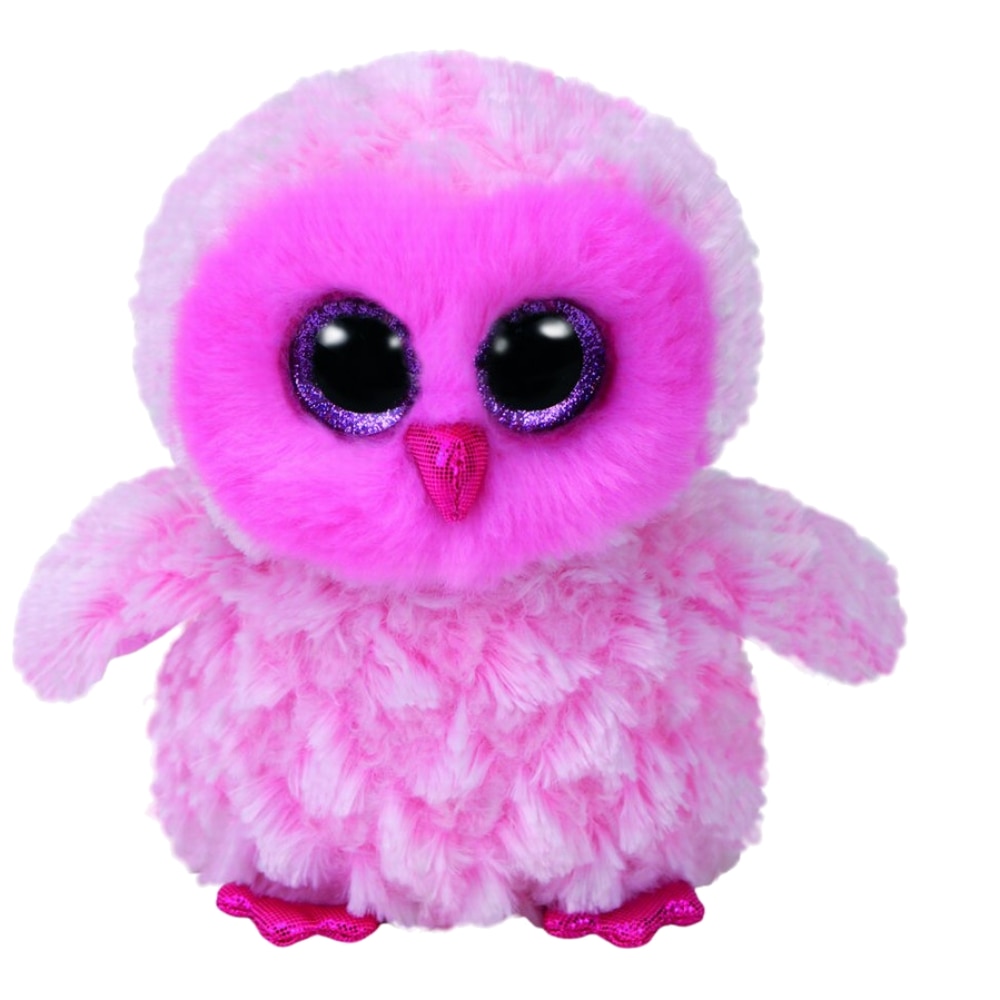 Jucarie de plus TY - Beanie Boos, Bufnita Twiggy, 15 cm