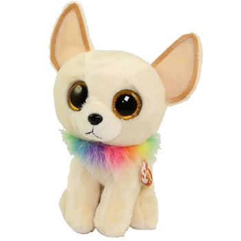 Jucarie de plus TY - Beanie Boos, Chewey Chihuahua, 24 cm Jucarie de plus TY - Beanie Boos, Chewey Chihuahua, 24 cm
