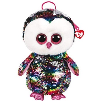 Jucarie de plus TY - Ghiozdanel cu paiete, Bufnita, 25 cm Jucarie de plus TY - Ghiozdanel cu paiete, Bufnita, 25 cm