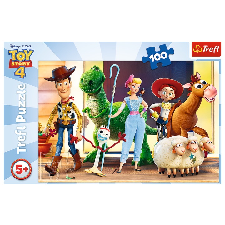 Puzzle Trefl, Toy Story 4, 100 piese
