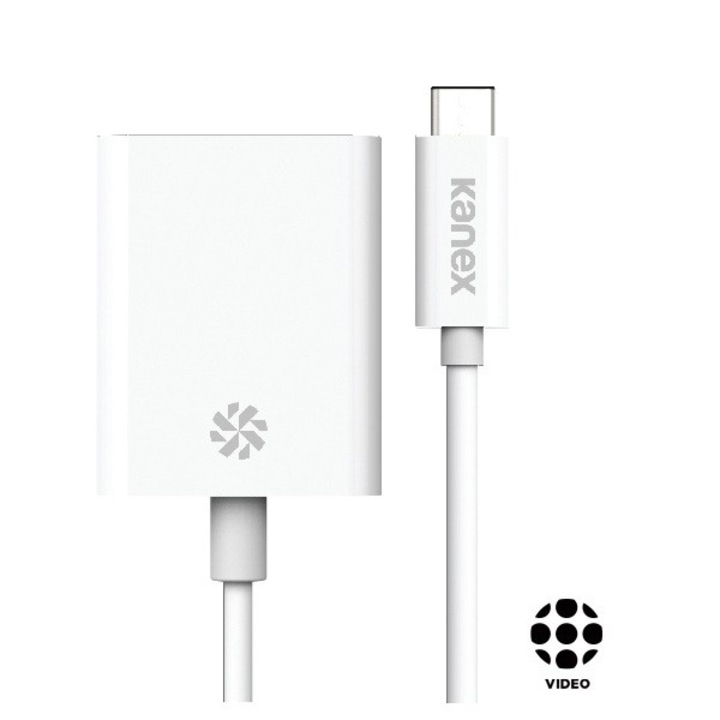Адаптер Kanex USB-C to VGA Adapter за свързване от USB-C към VGA