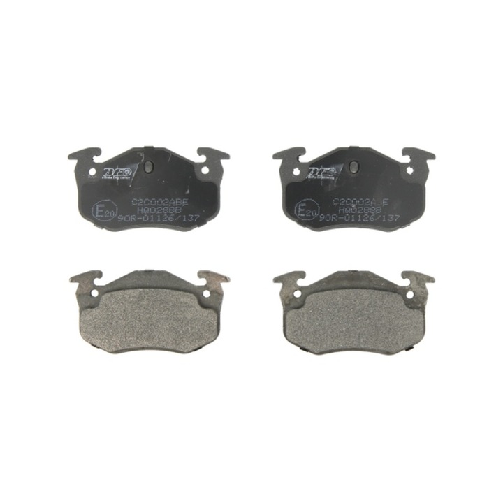 Placute frana RENAULT CLIO II caroserie SB0 1 2 ABE C2C002ABE