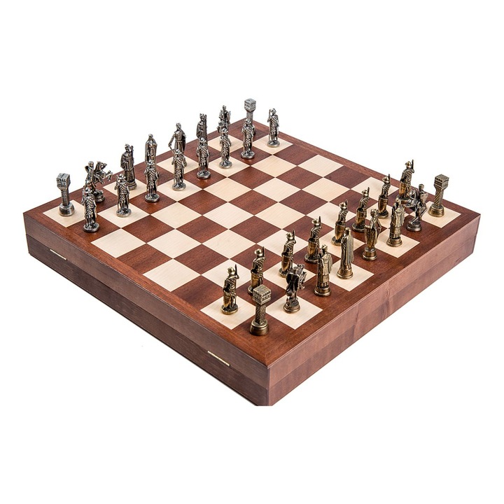 Метален шах Лукс - крал Артур