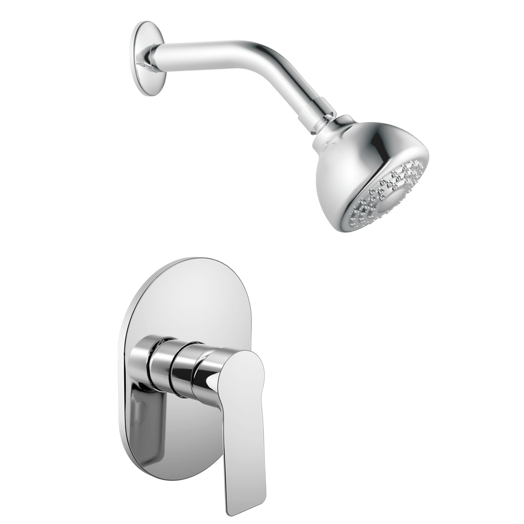 Sistem de dus Optima Onix Compact, OX-153.SC, incastrat, monocomanda, crom, cartus ceramic Sedal