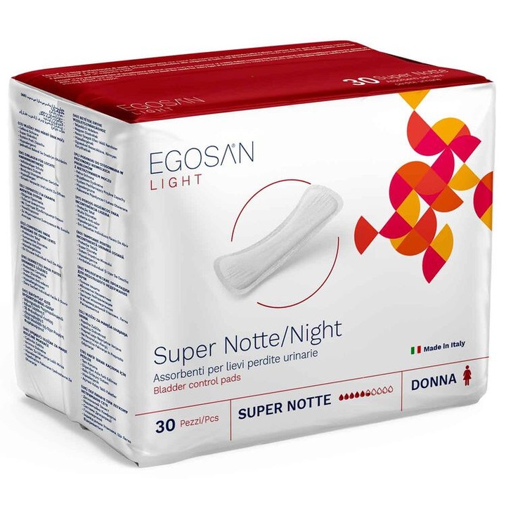 Absorbant inco lady EGOSAN Super Notte 5,5 picaturi 30 buc