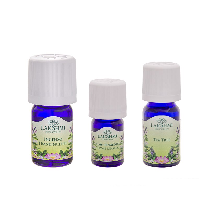 Set uleiuri esentiale, Lakshmi, tratament imunostimulator, 3 bucati, 20ml