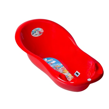 Cadita de baie cu termometru 102 cm Tega Baby Cars CS-005-121, Rosu Cadita de baie cu termometru 102 cm Tega Baby Cars CS-005-121, Rosu