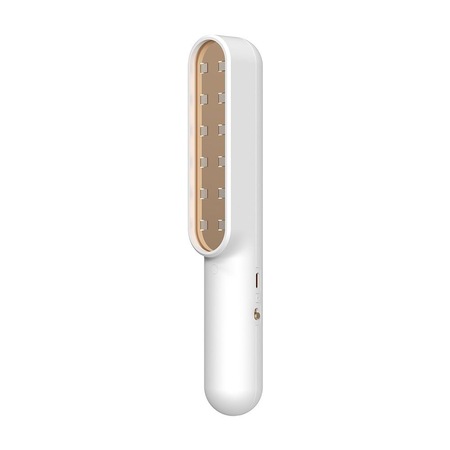 Lampa UVC bagheta bactericida 7 W, sterilizator UV-C portabil cu Led-uri pentru orice suprafata, USB, alb