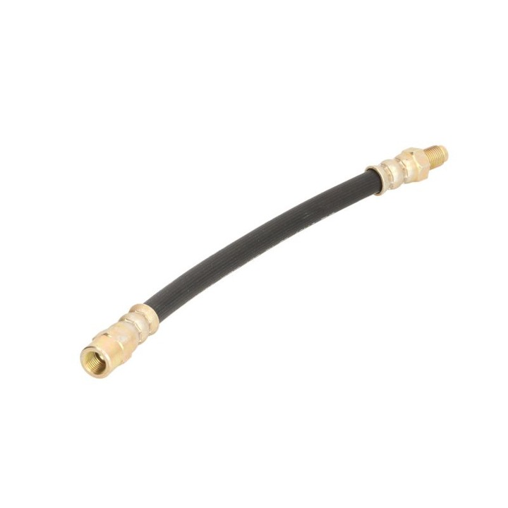 Rugalmas fékcső/fékvezeték hátsó bal hossza 218mm, M10x1/M10x1 Audi 100 C3, 100 C4, 200 C3, A6 C4, Bmw 3 E21, 3 E30, 3 E36, 5 E28, 5 E34