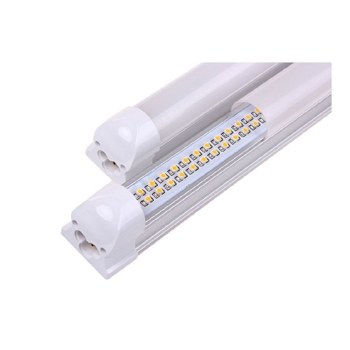 LED тръбно тяло T8 60cm 9W 850LM студено бяло 6000-6500k