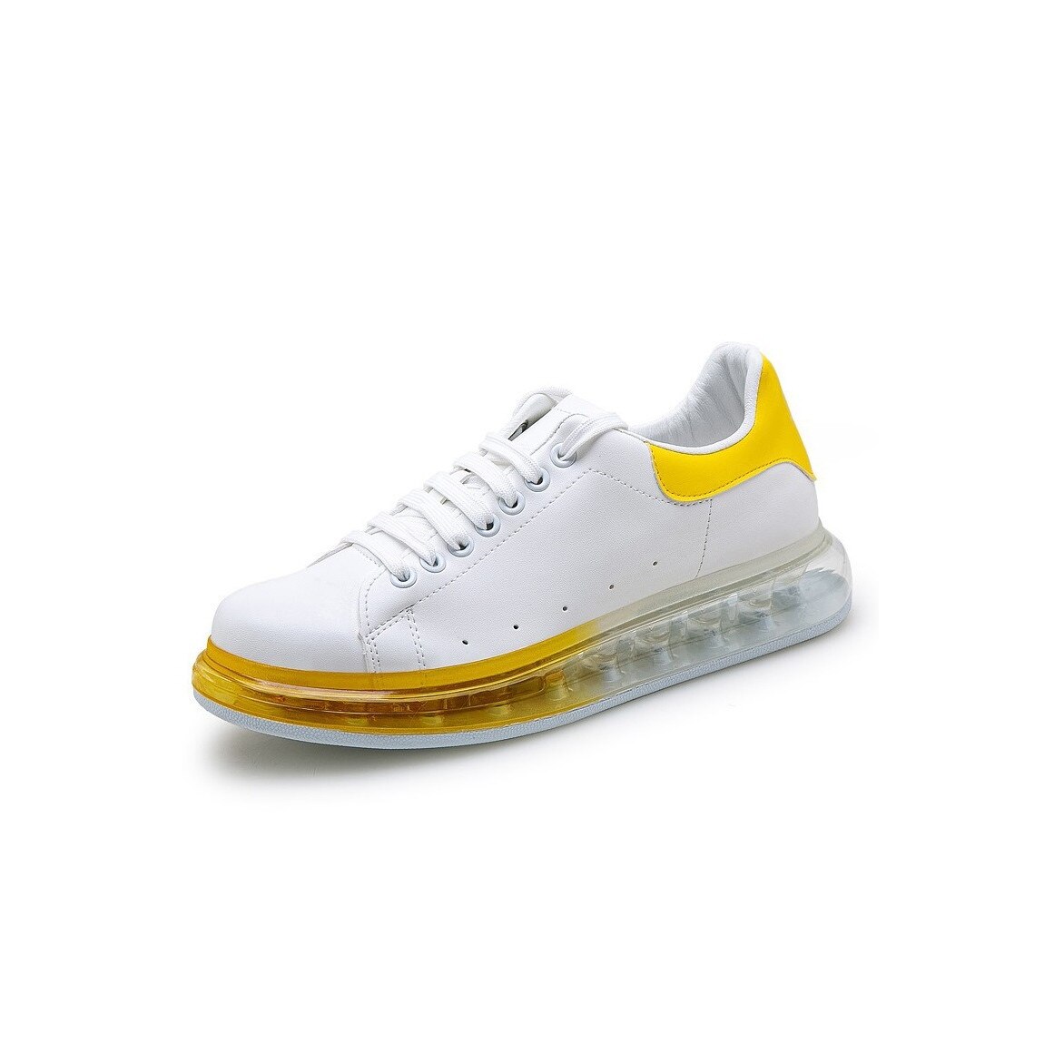 Pantofi sport, pentru barbati, alb, A9698, Alb