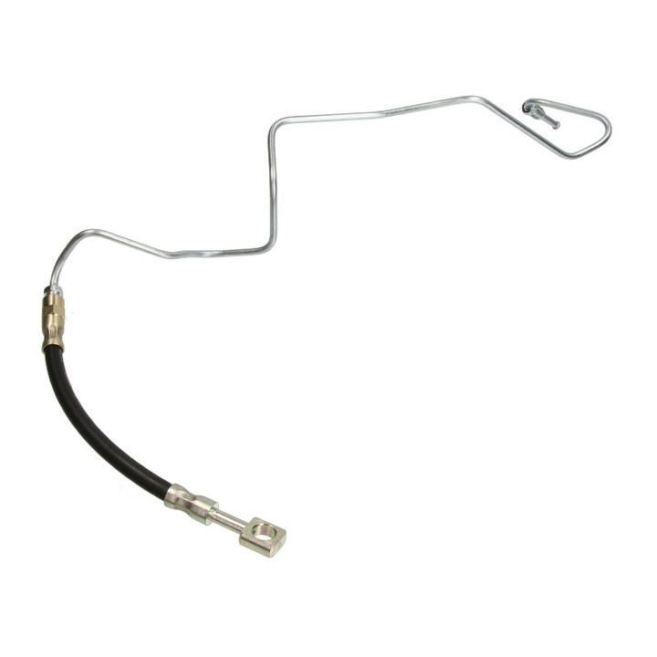Rugalmas fékcső/fékcső hátsó jobb oldali hossza 233mm, M12x1/M10x1 Audi A3, Tt, Seat Leon, Toledo II, Toledo IV, Skoda Octavia I, Rapid, Roomster
