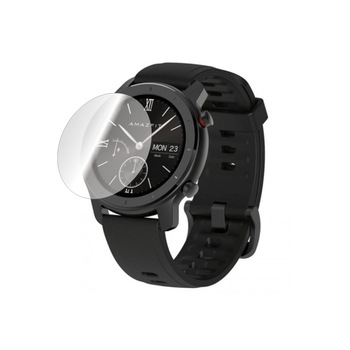 Set doua folii Smart Protection Xiaomi Amazfit GTR 42mm, kit de instalare inclus Set doua folii Smart Protection Xiaomi Amazfit GTR 42mm, kit de instalare inclus