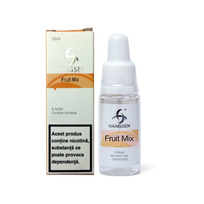 Lichid Tigara Electronica Fruit Mix / Hangsen - 10ml ,6mg/Nicotina