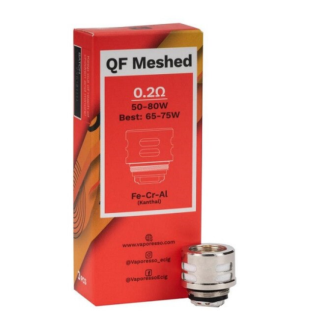 Set 1 x Rezistenta Vaporesso QF Meshed SKRR - 0.2ohm
