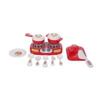 set de bucatarie aragaz cu doua ochiuri cu baterii cu sunete si lumini accesorii si ustensile incluse 12 piese 3 ani imagen 39_0_
0