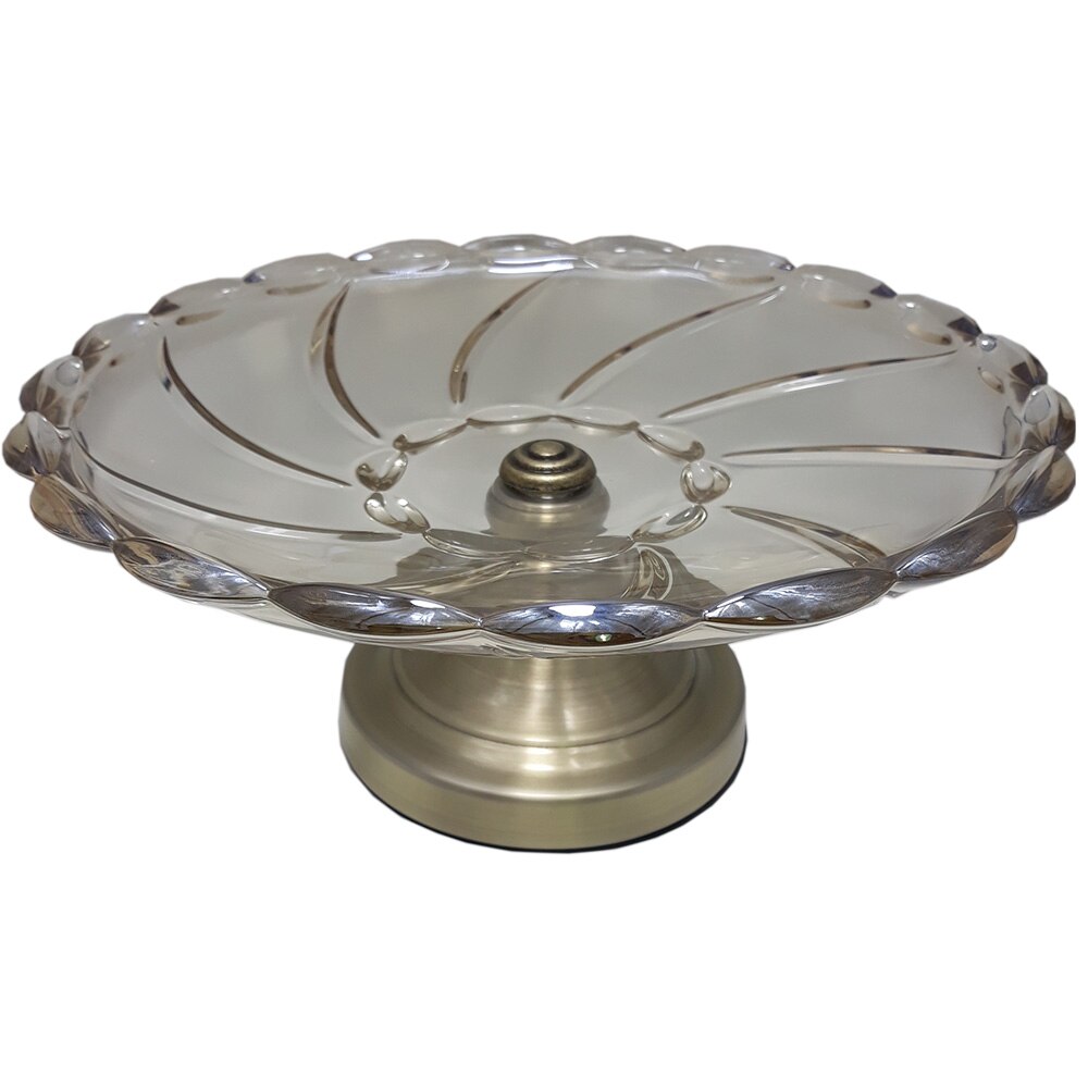 Fructiera sticla si metal, Charisma, 34x14