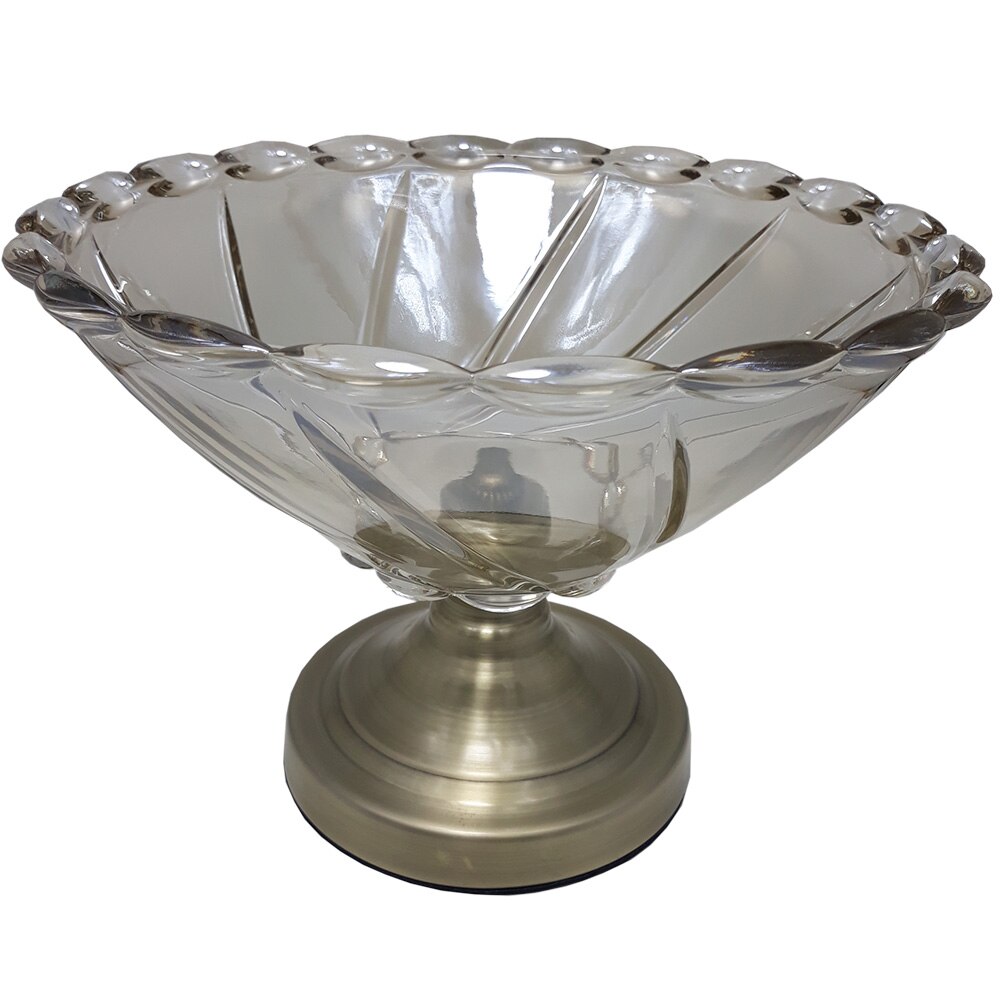 Fructiera sticla si metal, Charisma, 30x22