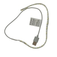 banda led 30cm cu adeziv gembird 10852 cablu 29cm cu conector usb  lumina 80 lumeni alb cald 3200k ip65 imagen 55_0_
0