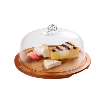 Platou servire branzeturi, 29 cm, capac din sticla - Zokura Platou servire branzeturi, 29 cm, capac din sticla - Zokura