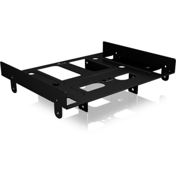 Adaptor IcyBox Internal compatibil 2.5''/3.5'' HDD/SSD in 5.25'' , Negru Adaptor IcyBox Internal compatibil 2.5''/3.5'' HDD/SSD in 5.25'' , Negru