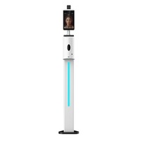 termoscaner cu camera termoviziunestativ si dispenser pentru dezinfectant functie de control acces optionala si alerta la depasirea temperaturii imagen 15_0_
0