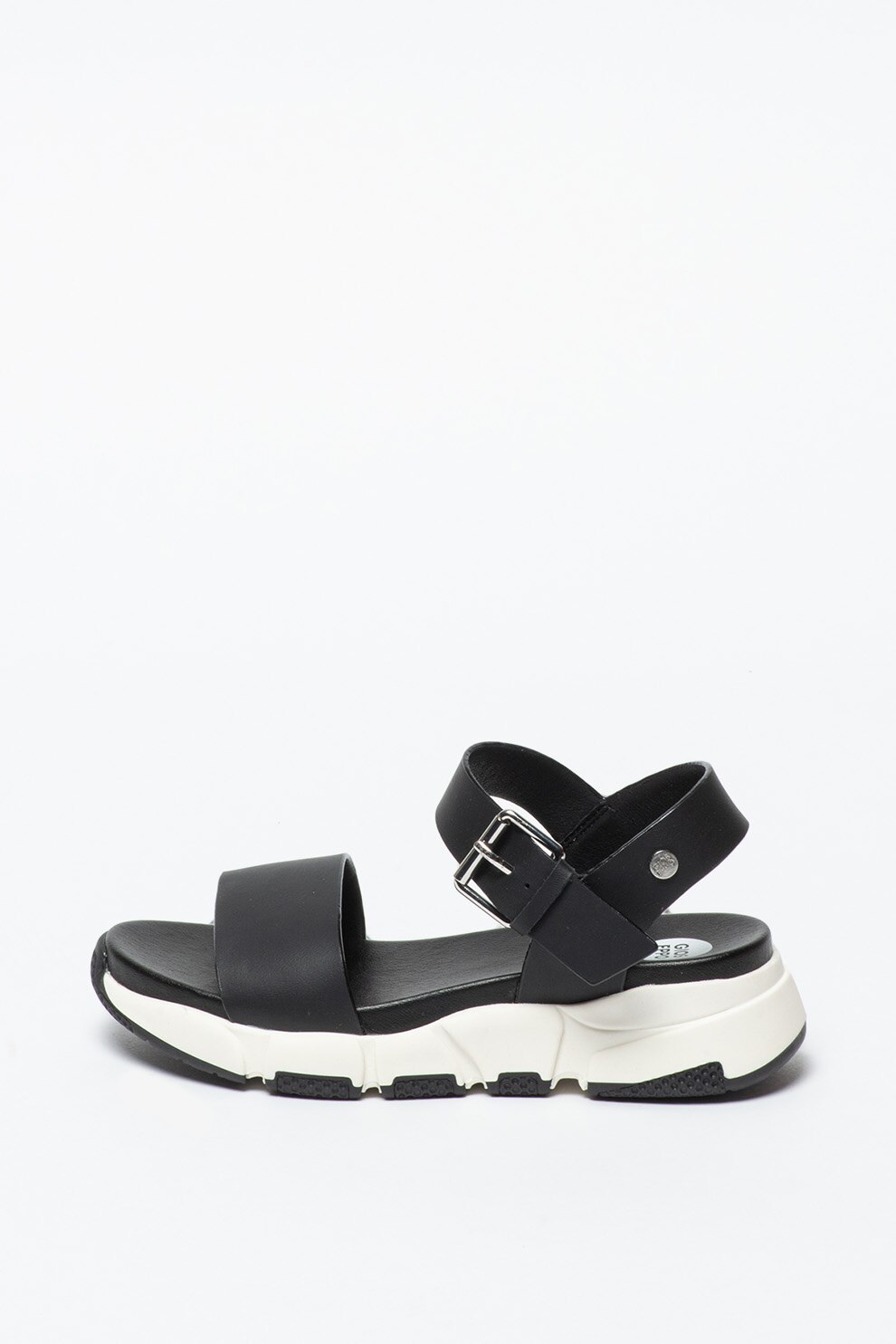 Gioseppo, Sandale de piele Katihar, Negru, 32 EU