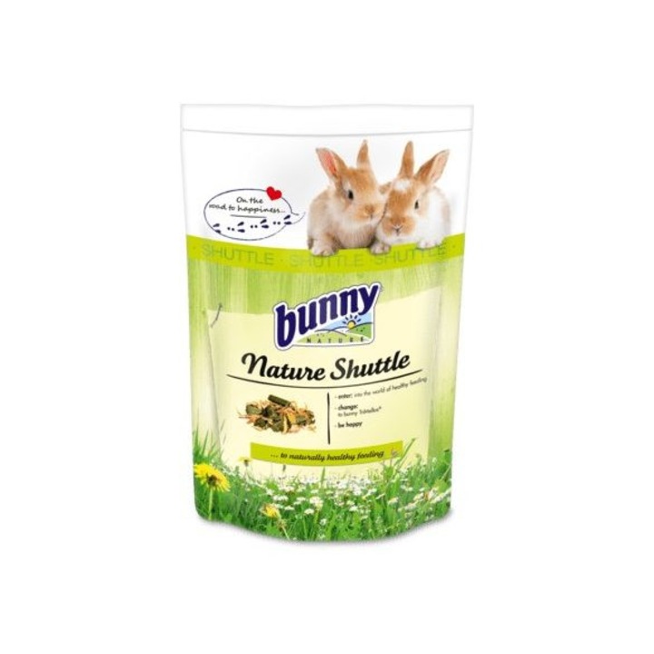 BUNNY NATURE SHUTTLE RABBIT 600G Felnőtt nyúltáp