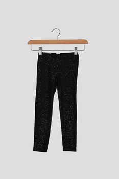 GAP, Colanti din jerseu cu aplicatii stralucitoare, Negru GAP, Colanti din jerseu cu aplicatii stralucitoare, Negru