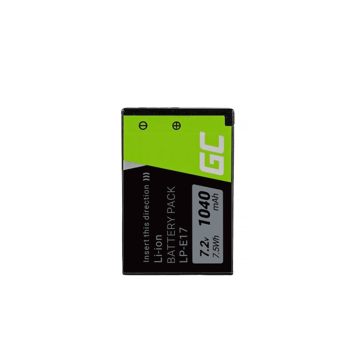 Green Cell akkumulátor LP-E17 Canon EOS 77D, 750D, T7i 7.2V 1040mAh