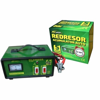 Redresor auto RoGroup, 5A/12V Redresor auto RoGroup, 5A/12V