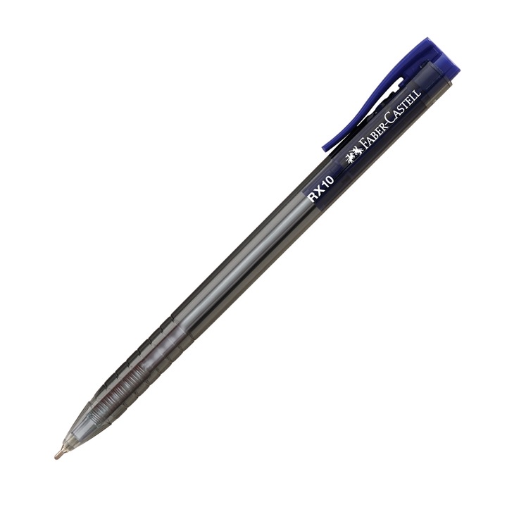 Химикалка Faber-Castell Rx10, Автоматична, 1.0 Mm, Синя