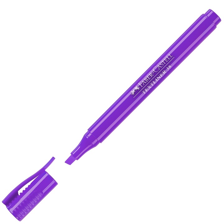 Текст Маркер Faber-Castell 38, Виолетов