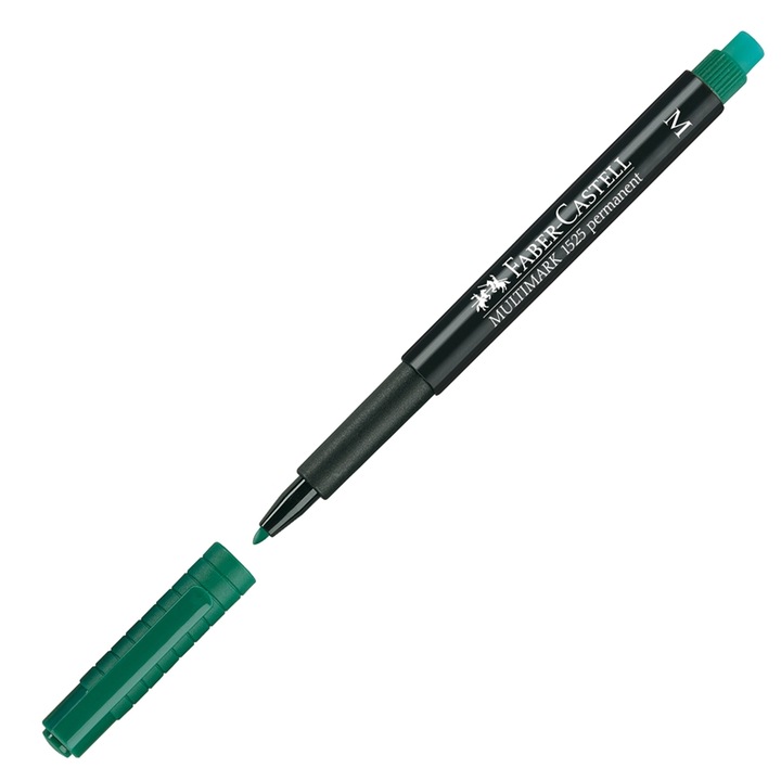 Тънкописец Faber-Castell 1525 Ohp M, Перманентен, 1.0 Mm, Зелен