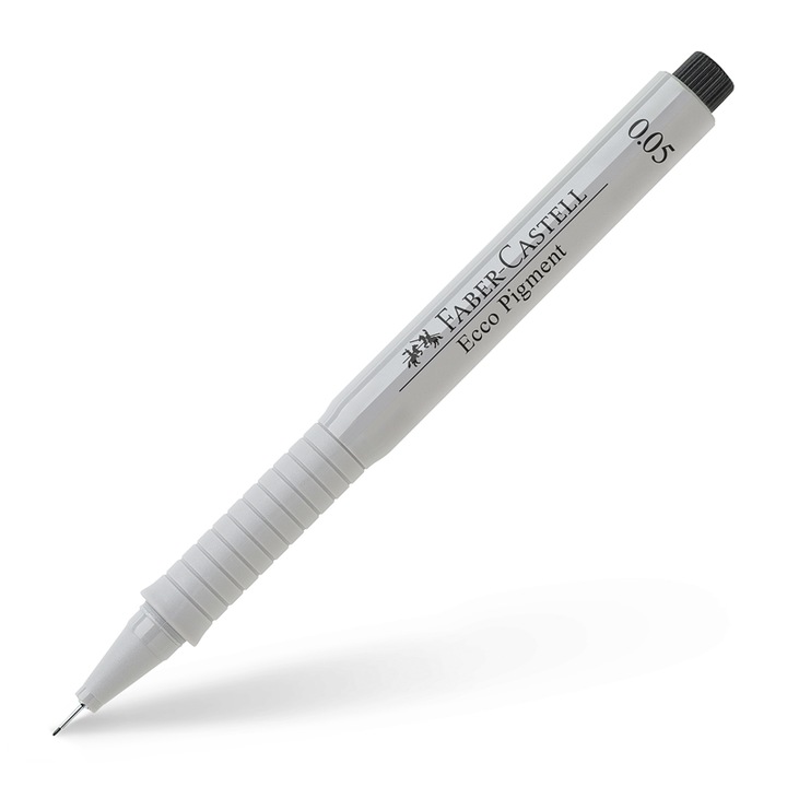 Тънкописец Faber-Castell Ecco Pigment, 0.05 Mm, Черен