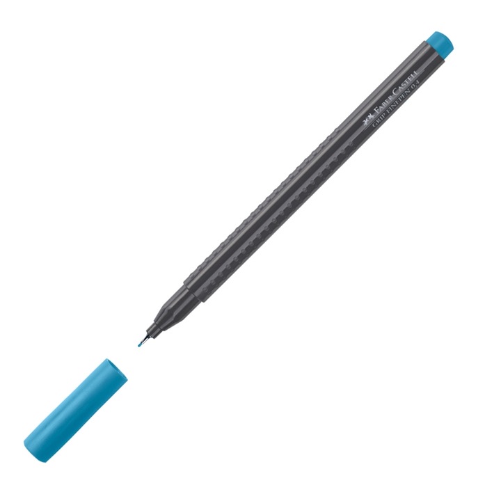 Тънкописец Faber-Castell Grip, 0.4 Mm, Тюркоаз