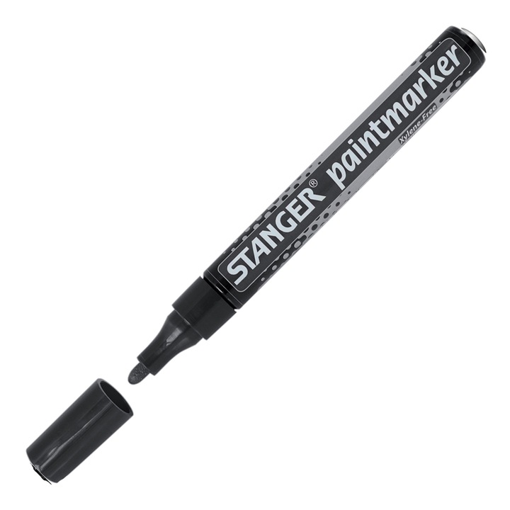 Перманентен маркер Stanger Paintmarker, Черен