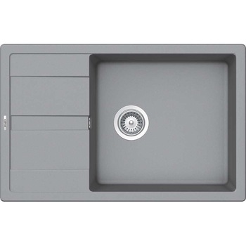 Chiuveta granit Schock Ronda D-100XL Croma Cristalite 780 x 500 mm, adancime cuva 195 mm, reversibila, montare pe blat Chiuveta granit Schock Ronda D-100XL Croma Cristalite 780 x 500 mm, adancime cuva 195 mm, reversibila, montare pe blat