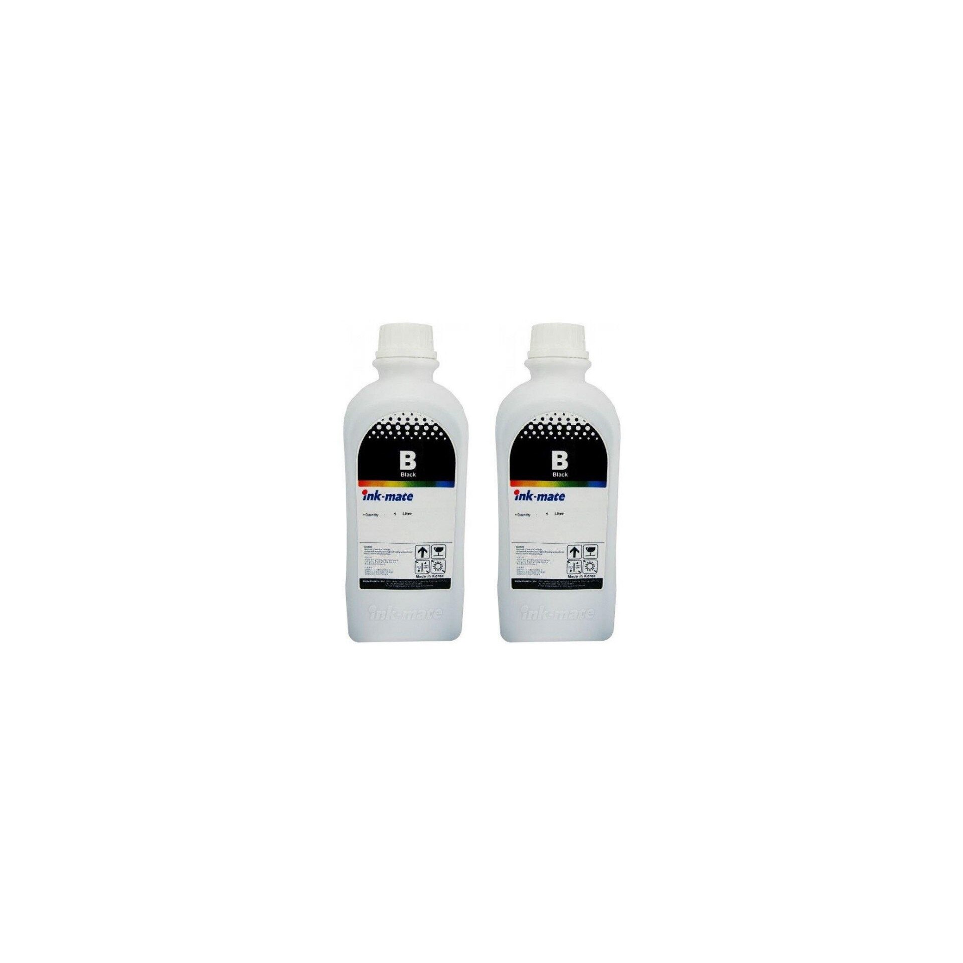 Pachet flacon refill cerneala negru x2 Ink-Mate 2000ml compatibil HP 1VV21AE (GT53XL)